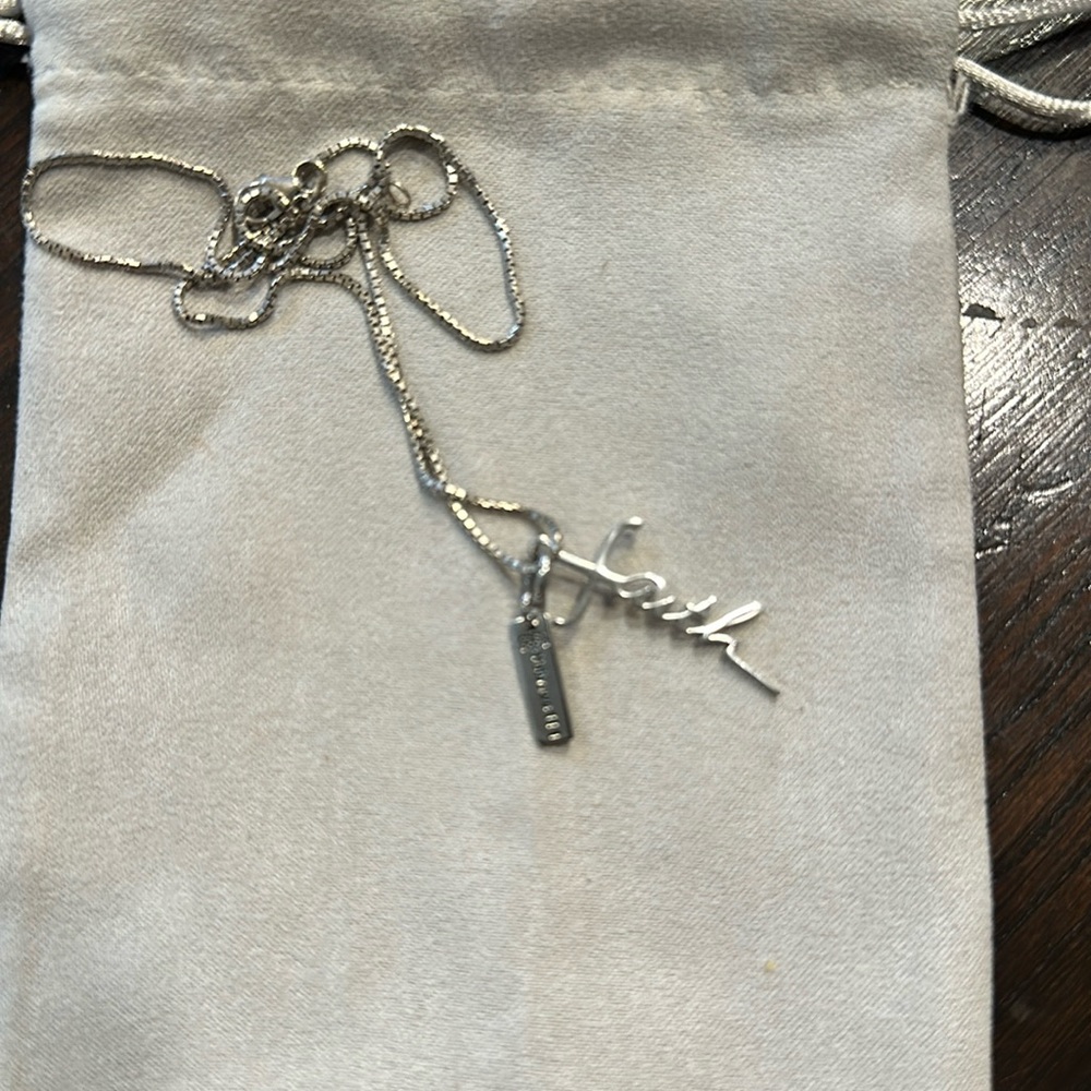 Faith necklace